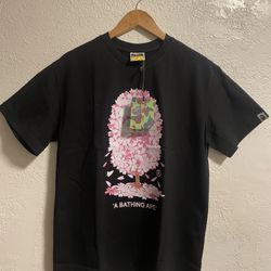 Bape Sakura Tee Black