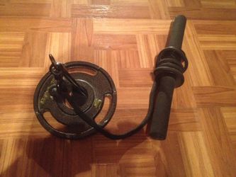 Forearm work rope with 5pds