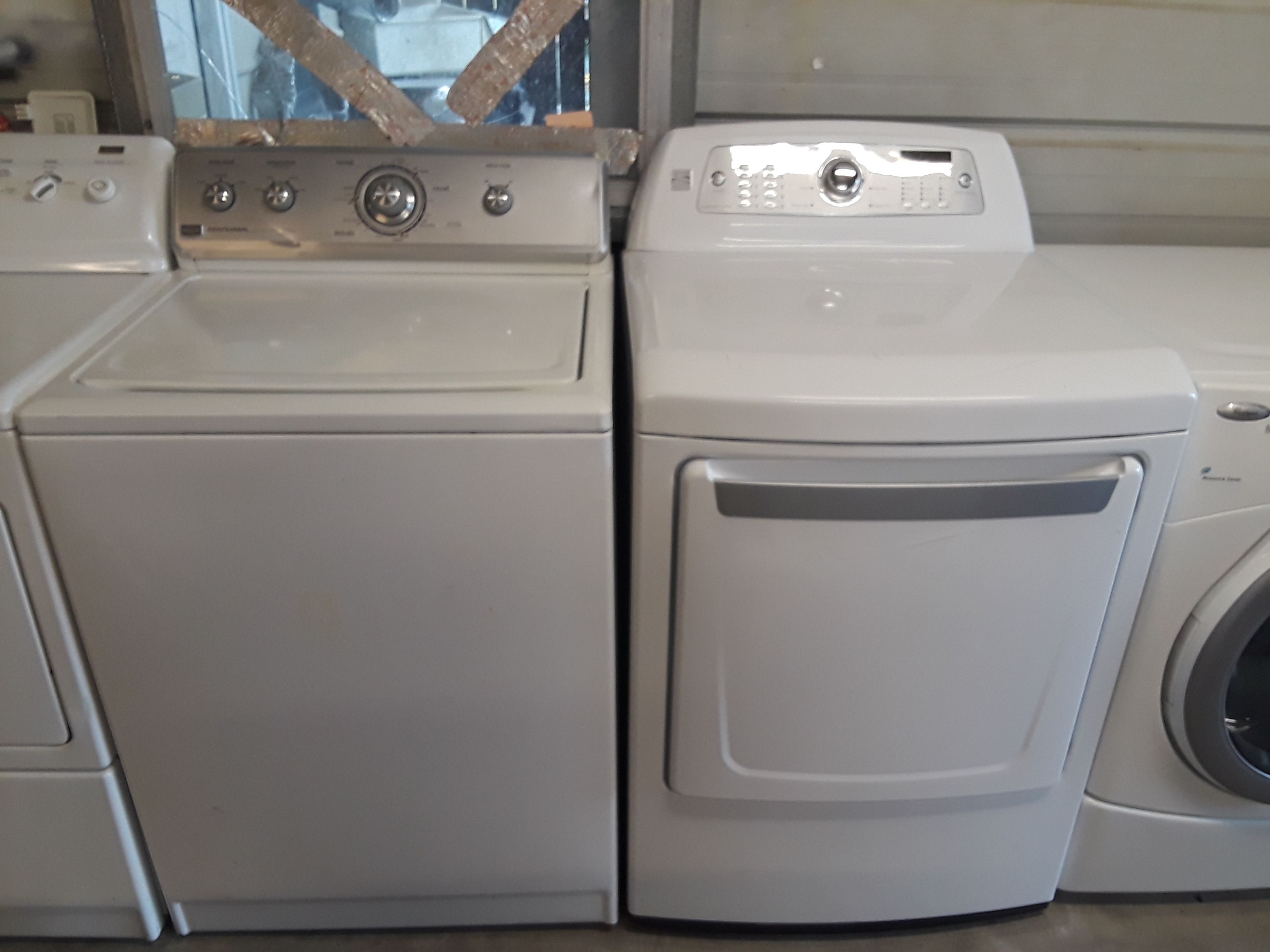 Maytag washer / Kenmore dryer combo
