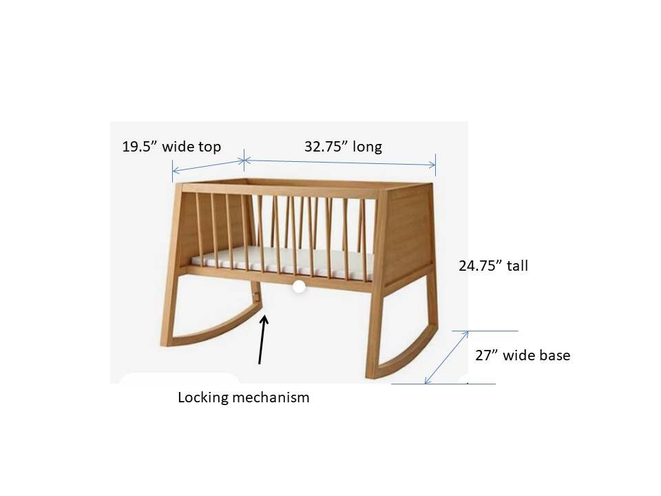 Crate & Barrel baby Bassinet