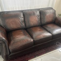 Leather Couch