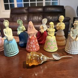 Collectible Avon perfume bottle figurines