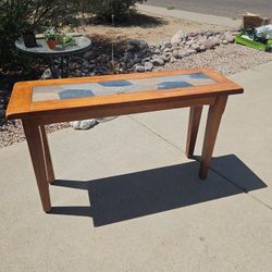 Hall Table..stone Top