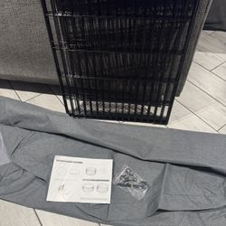 8 Panels Dog Cage 