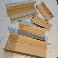 Set Of  Wall Shelves 5 Shelves In Total