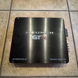 Crunch GTR2400.4-Channel Car Amplifier