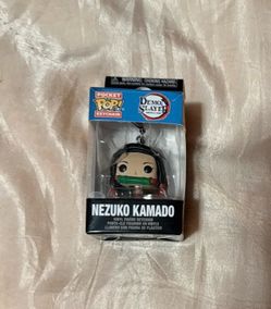 Nezuko Funko Pop keychain