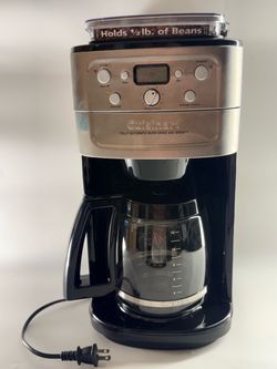 Cuisinart Automatic Burr Grind & Brew 12-Cup Coffee Maker – Stainless Steel & Black
