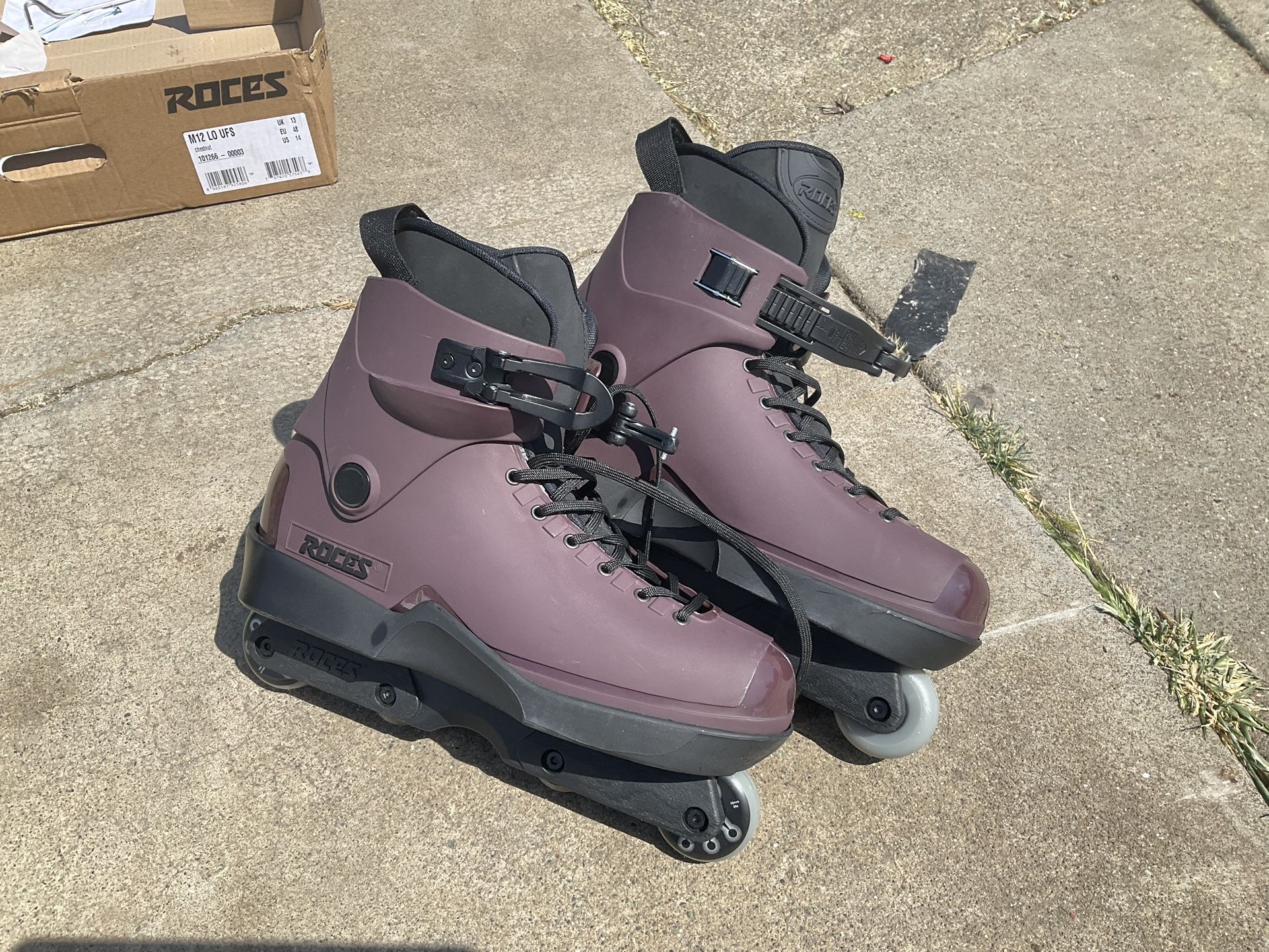 US Men Size 12-14 Women 13.5-16 Roces Agressive Inline Skates