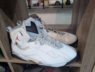 Nike Air Jordan True Flight Cement White Men's Basketball Shoes Size 12