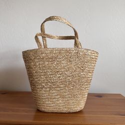 Straw Purse Tote Bag