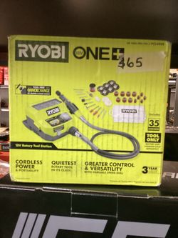 RYOBI 18v RotaryTool Station (Tool-Only) $65