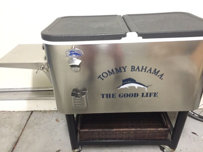 Tommy Bahama stainless steel part cooler vintage for Sale in San Jose