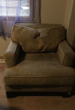 Chair and ottoman
