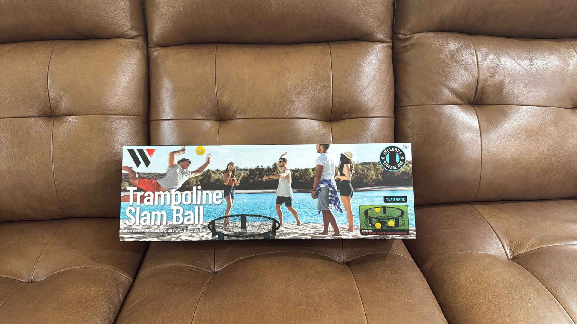 Trampoline Slam Ball Game