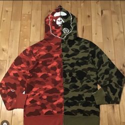 bape hoodie 2xL
