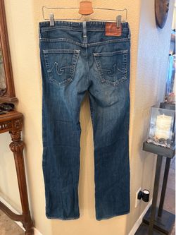 AG Men Blue The Protege Straight Leg Jeans Size 31-Been Tailored & Hem