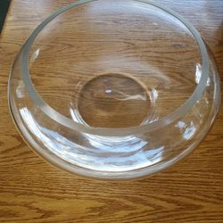 Large Heavy Unique Punch Bowl