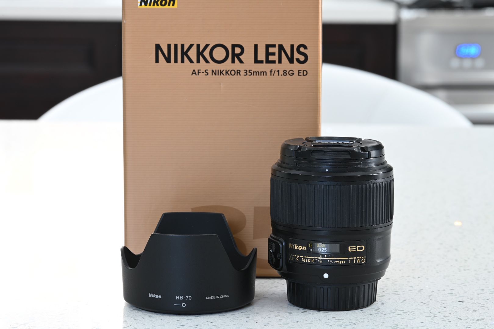 Nikon AF-S 35mm f/1.8 G ED (FX) F Mount Lens