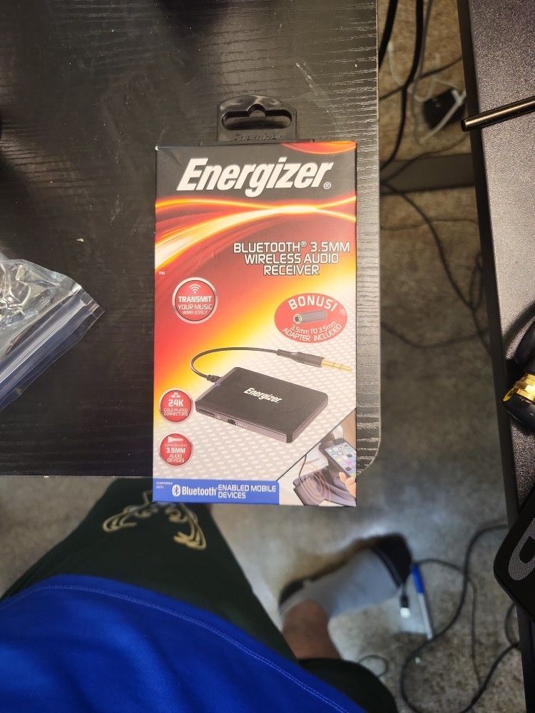 Energizer Bluetooth Wireless Audio Receiver - Brand New!