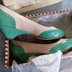 B.A.I.T. Kitten Heels- Retro/Vintage 30s 40s 50s Style Size 8.5