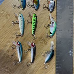 9 Mini Crankbaits For Trout Bass Crappie Fishing Bfs 