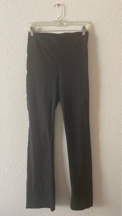 Black stretchy work pants