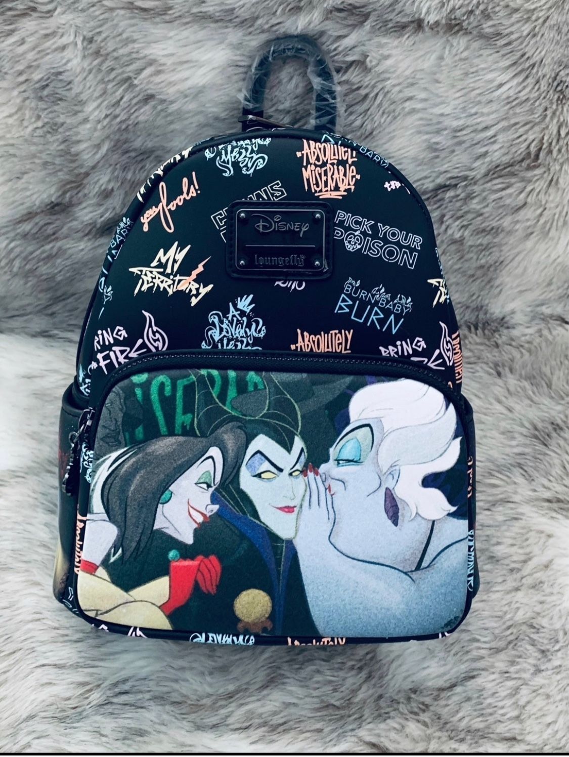 disney mini backpack with wallet Luau Stitch Loungefly + Bundle metal charm Loungefly x Disney Women's Mickey