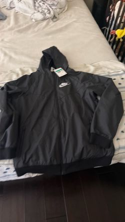 Nike Full-Zip Windbreaker Jacket with Hood kids XL size
