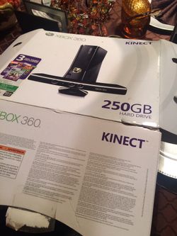 Xbox 360 250GB with games