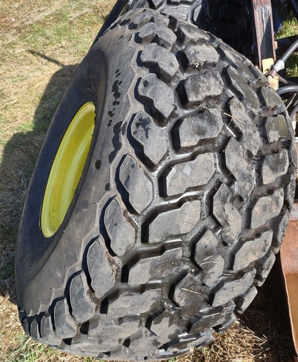Firestone Tractor Tires on John Deere Rims 21.5L-16.1