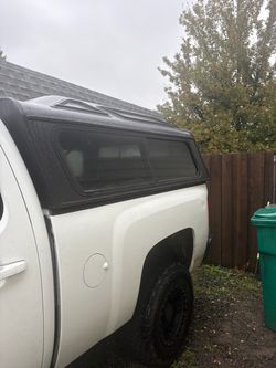 Camper shell canopy