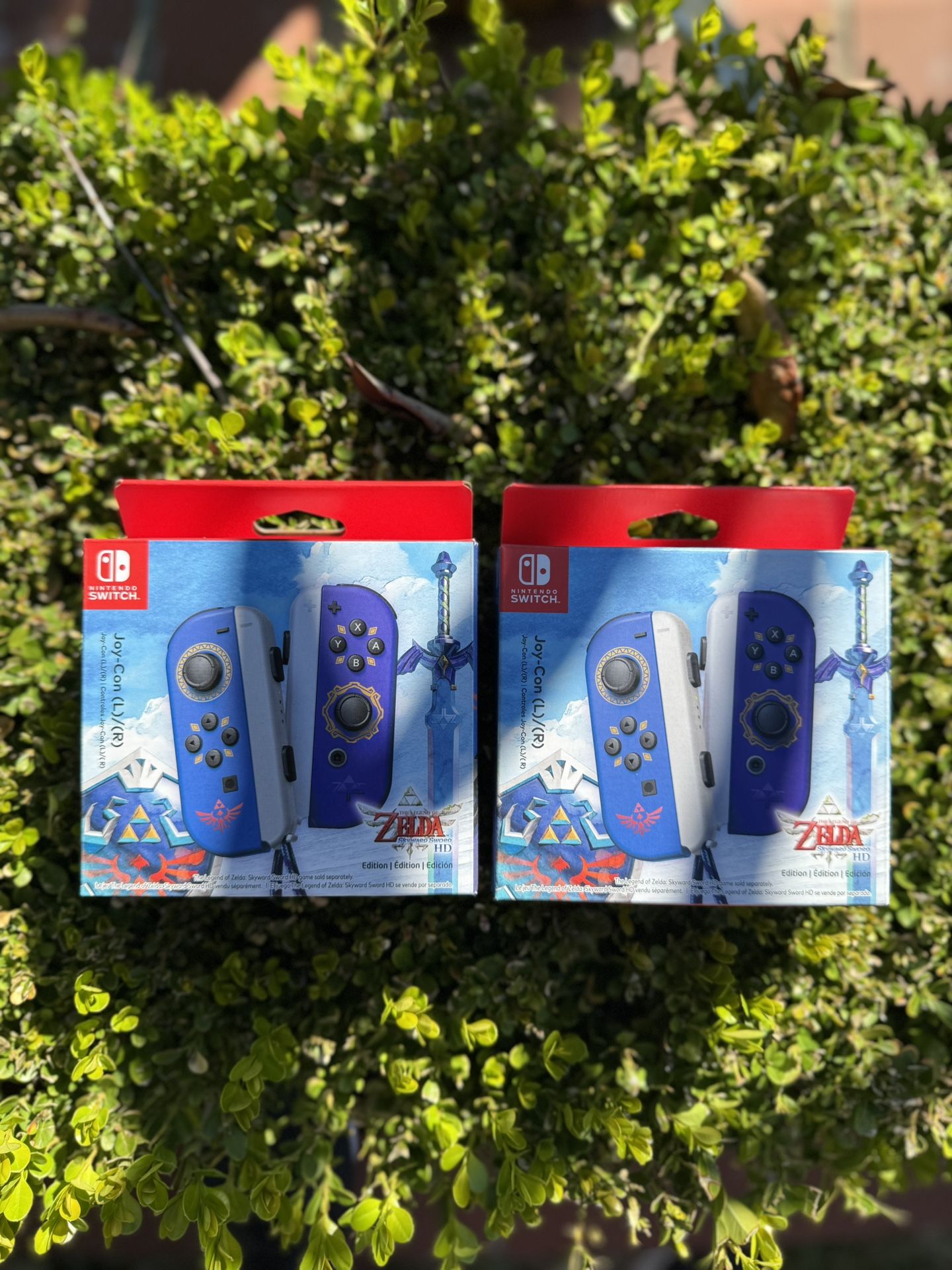 Zelda Skyward Sword Joy-Cons (Brand New Sealed)