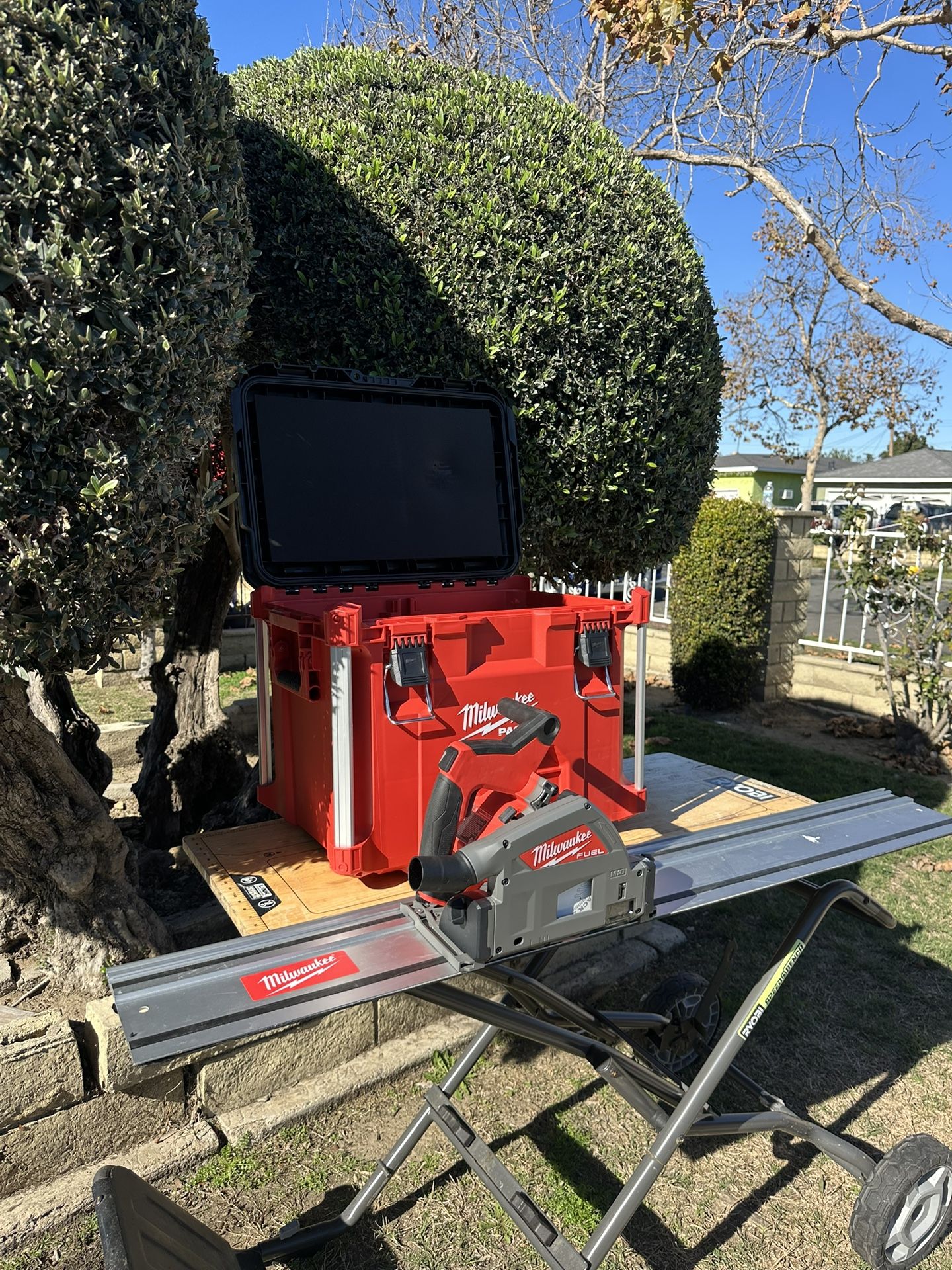 Milwaukee Packout Track Saw Kit