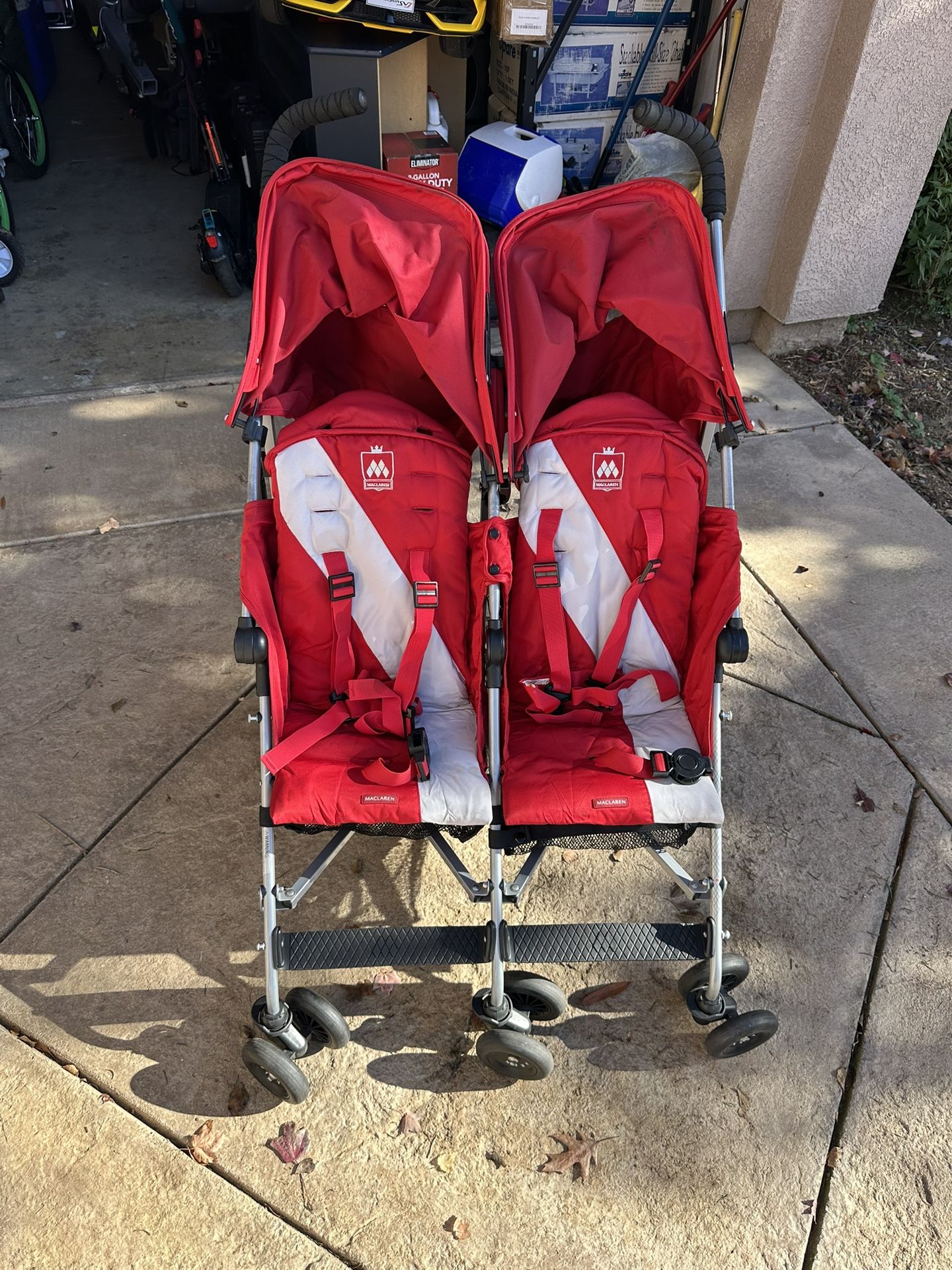 maclaren double stroller