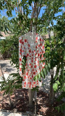 Long-sleeve tiered floral mini dress from Forever 21