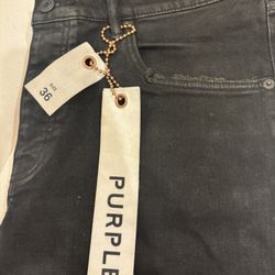 Purple Brand Men’s Black Jeans Size 36