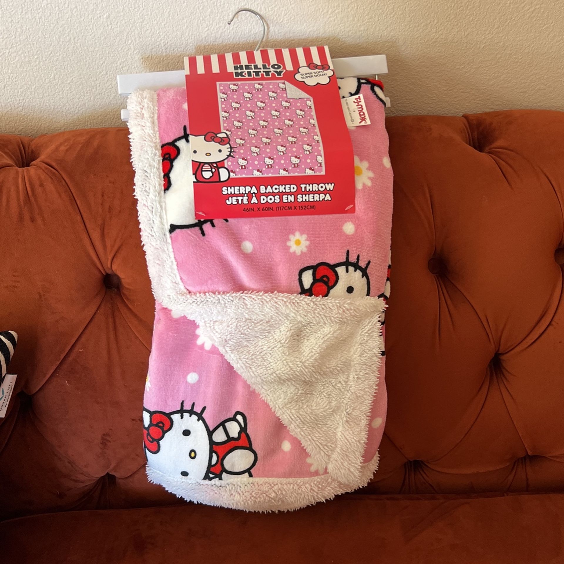 Hello Kitty Throw Blanket 