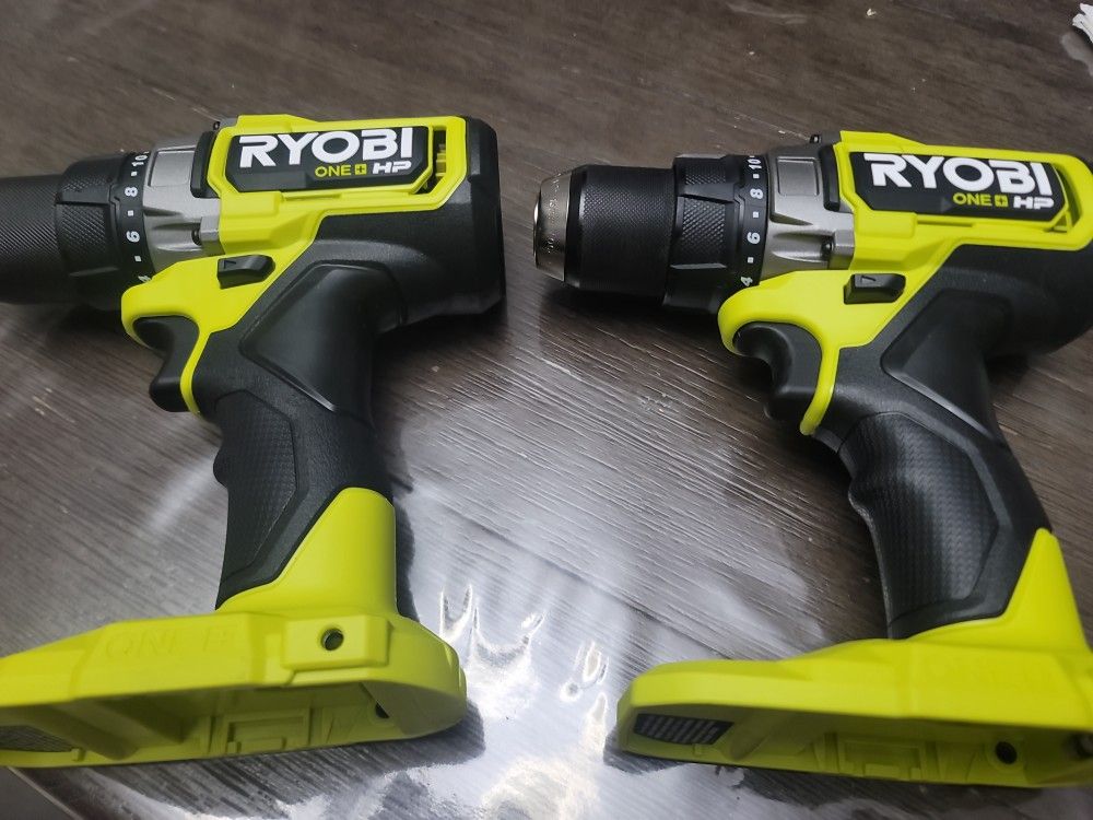 RYOBI 18V ONE +HP BRUSHLESS DRILL DRIVER NEW (TOOL ONLY)$70 EACH