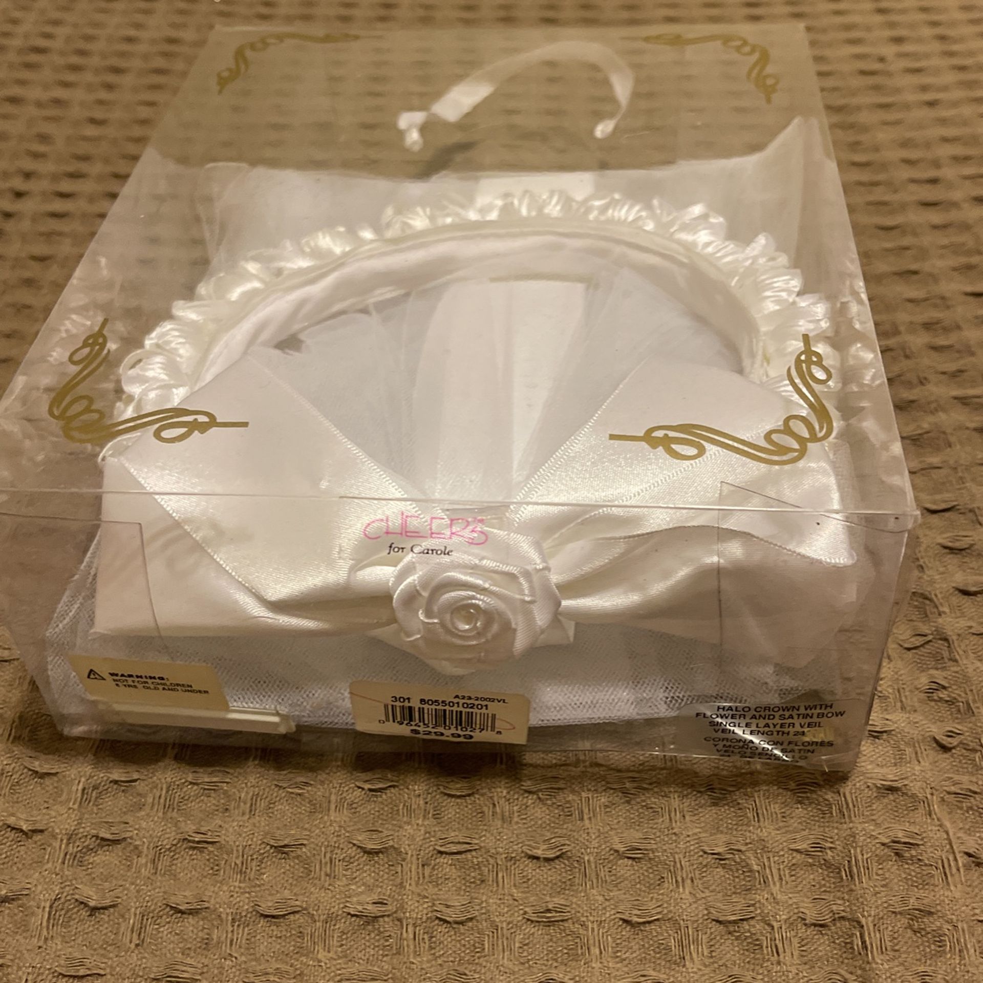 First Communion Or Flower Girl Head Piece New