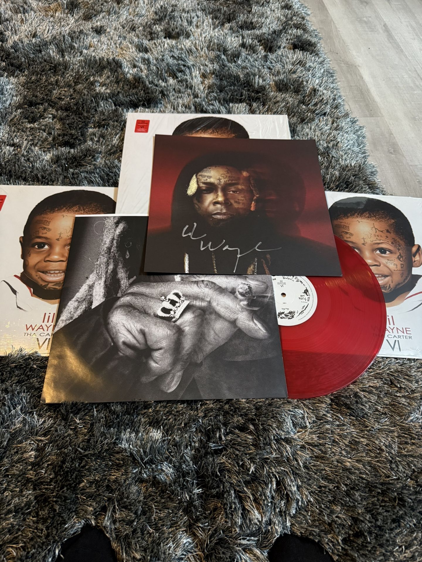 SIGNED CARTER VI VINYL