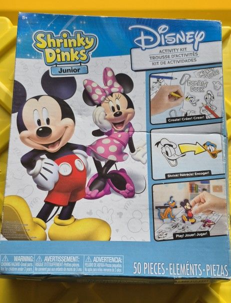New Shrinky Dinks Junior Disney