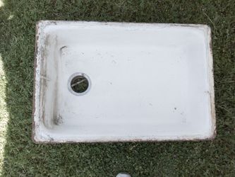 Cast Iron Single Bowl Sink