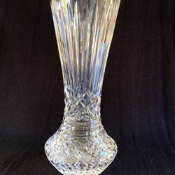Waterford 10” Crystal Vase