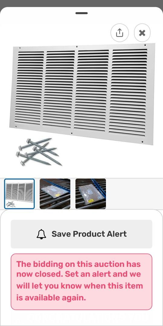 Howeall Steel Return Air Grille