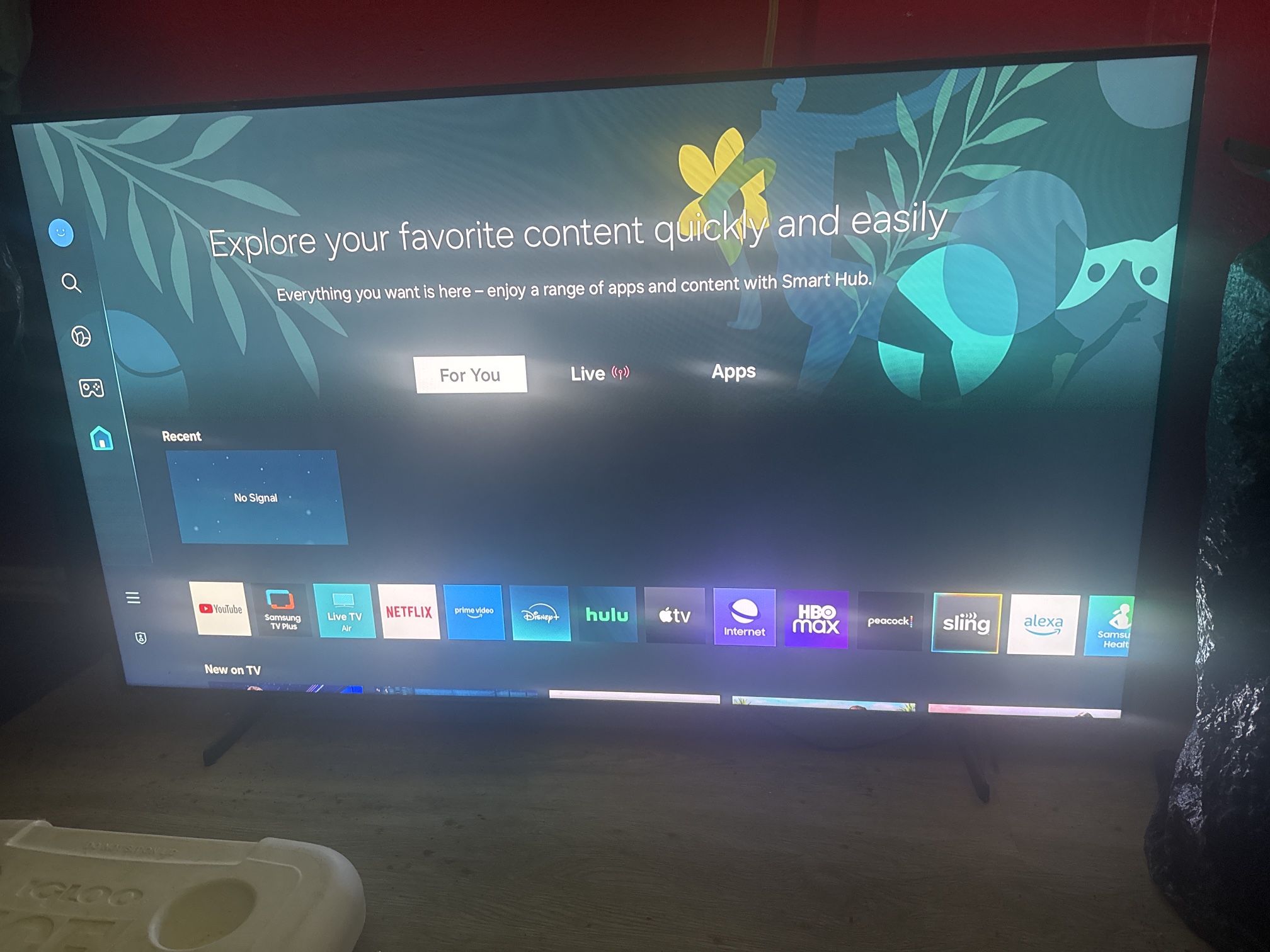 55 Inch Samsung Smart Tv (CASH ONLY)
