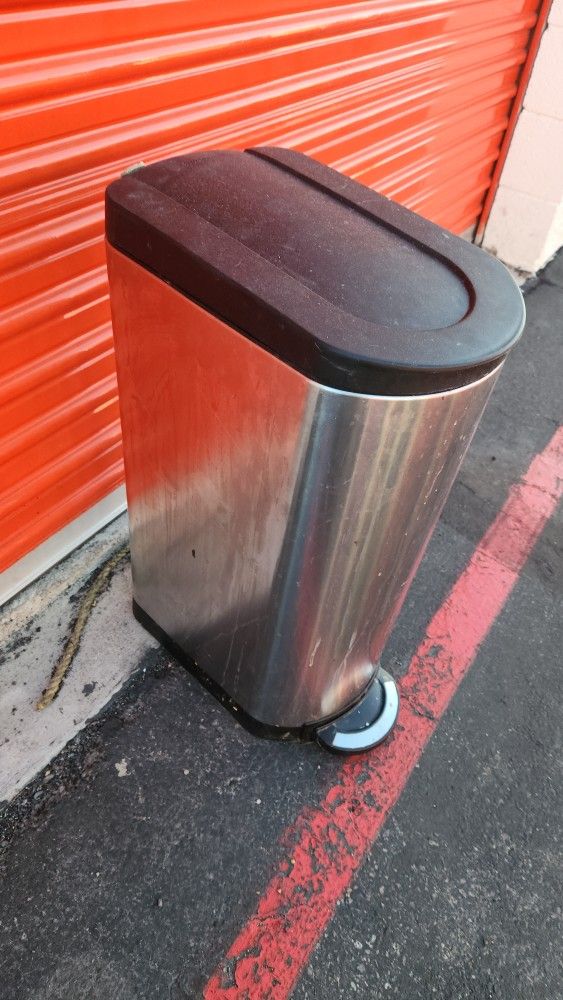 Stainless Trash Bin 