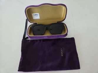 Gucci Black Sunglasses with Case