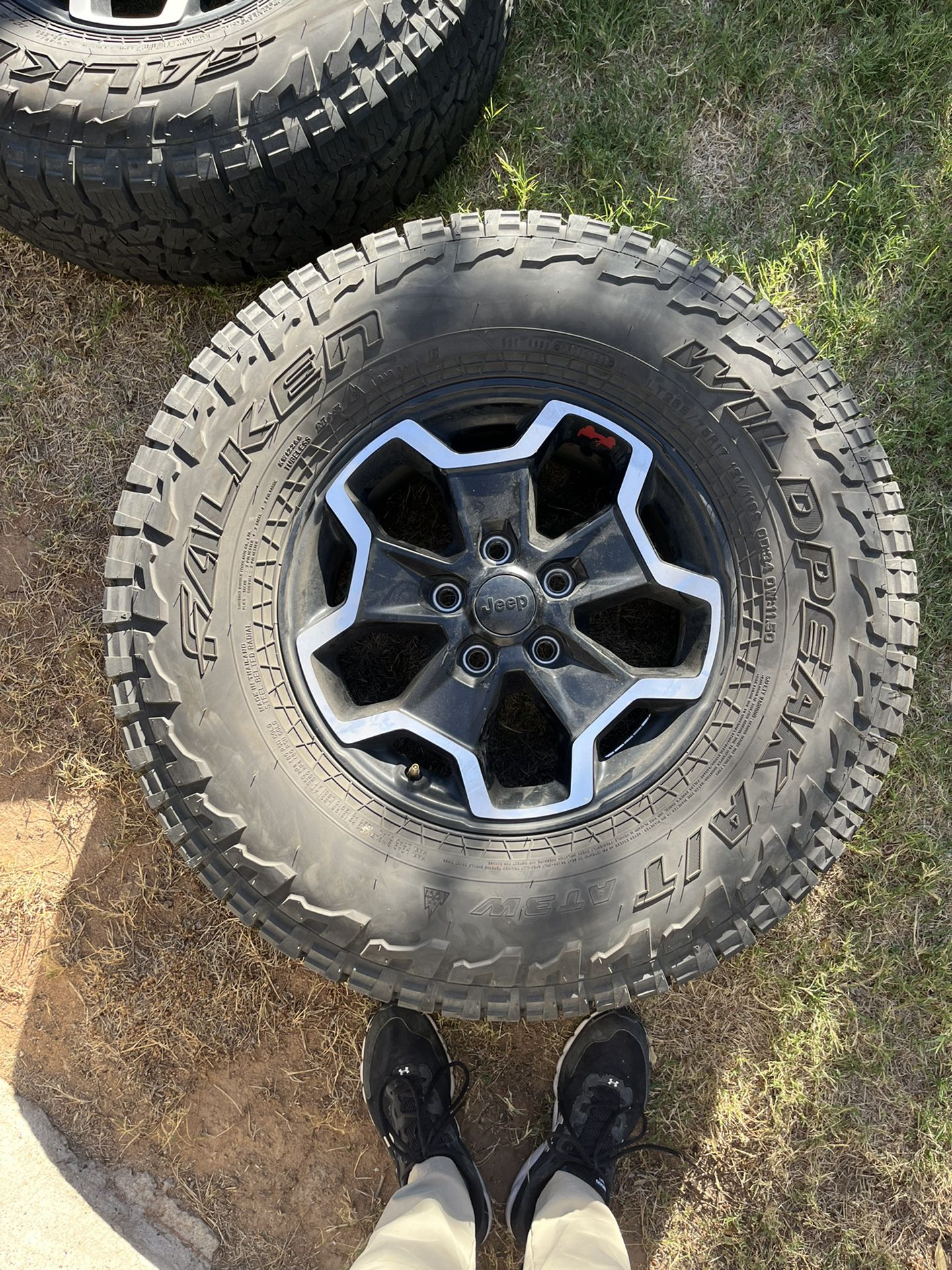 Jeep Gladiator And Wrangler Tire And Wheel Combo. 