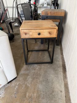 Reclaimed Wood Nightstand